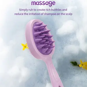 Double-Sided Hair Brush for Washing & Massaging Scalp, Anti-Static Wet Detangling Comb Set, Perfect for Salon & Home Use, Detangler Brush