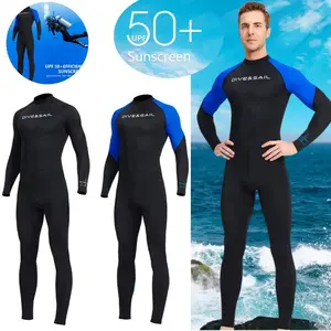 Wetsuit for Men Diving Clothes Sunscreen Snorkeling Surfing Swimsuit Warm Wetsuits Swimming Swimwear Full Suit