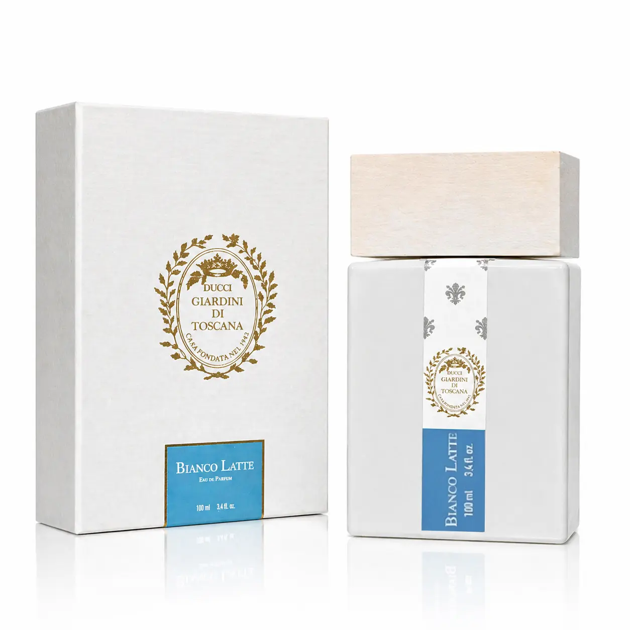 Giardini di Toscana Bianco Latte Unisex Eau de Parfum - Creamy Caramel, Vanilla Scent