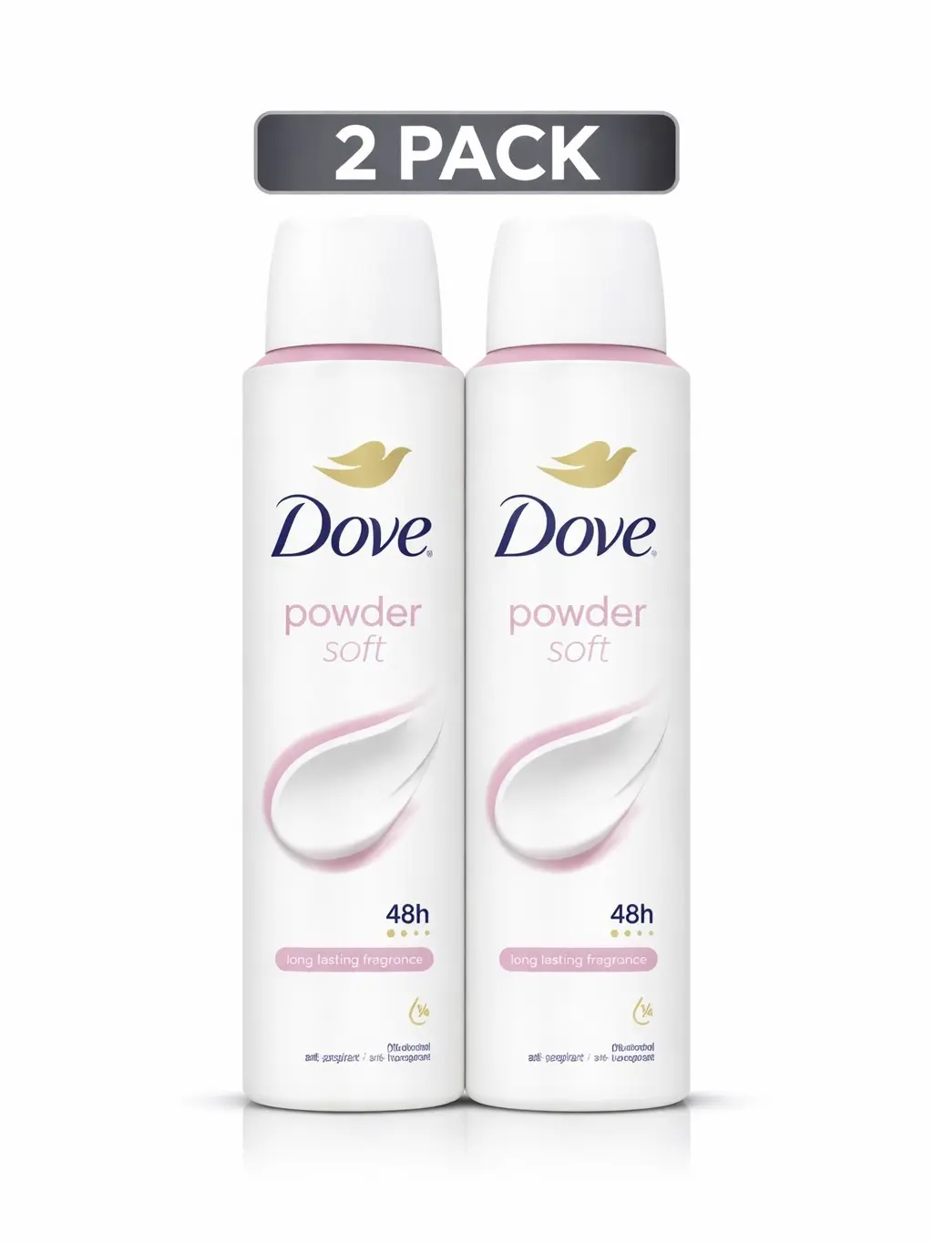 Dove Powder Soft Deodorant 2 Pack