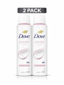 Dove Powder Soft Deodorant 2 Pack