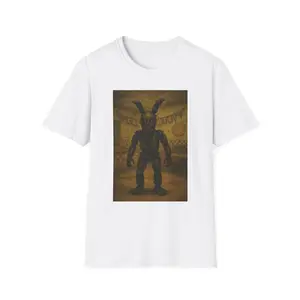 FNAF Freddy Springtrap Horror Pizza Gamer Fun Unisex T-Shirt, Five Nights at Freddy's Shirt, Video Game Tee, Adult Youth Clothing, Horror Casual Cotton