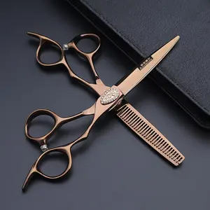 6 Inch Hairdresser Scissor Professional Hairdressing Scissors Barber Haircut Set