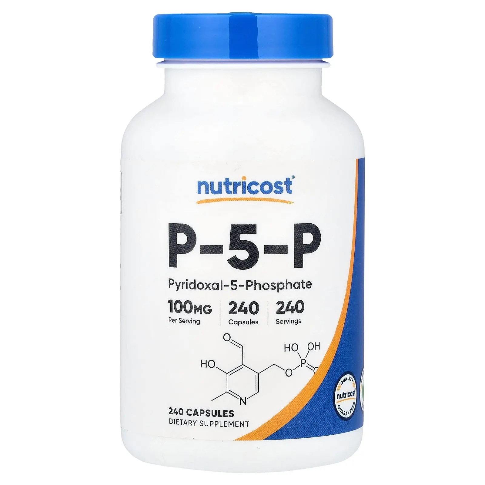 Nutricost P-5-P, 100 mg, 240 Capsules