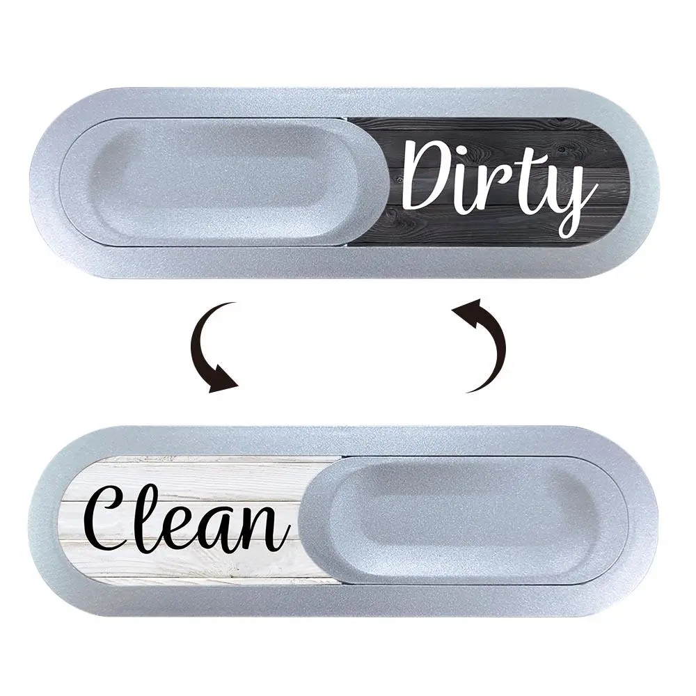 Dishwasher Clean Dirty Indicator Acrylic Magnet, 1 Piece Clean Dirty Sign Magnet, Universal Home Decor for Kitchen, Home Decor, Household Items Cleanliness
