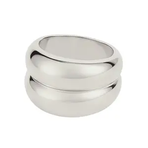 Double Dome Ring - 316L Stainless Steel