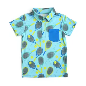 Roger Blue Tennis POLO SHIRT