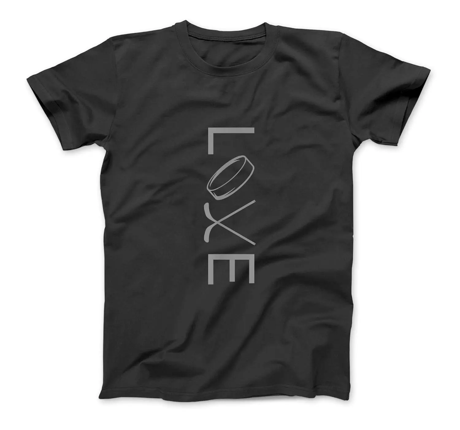 Men's Unisex Cooking Love Graphic T-Shirt - Menswear Short-Sleeve Cotton Crewneck, Chef Frying Pan Knife Kitchen Art, Gift for Foodies, Casual Summer Trendy Streetwear Black Apparel, Tshirt, Shortsleeve