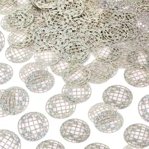 100 count Glitter Disco Ball Table Confetti, Disco Theme Party Confetti for Bachelorette Party Table Centerpieces Decorations for 70s 80s Hippie Birthday Party Supplies
