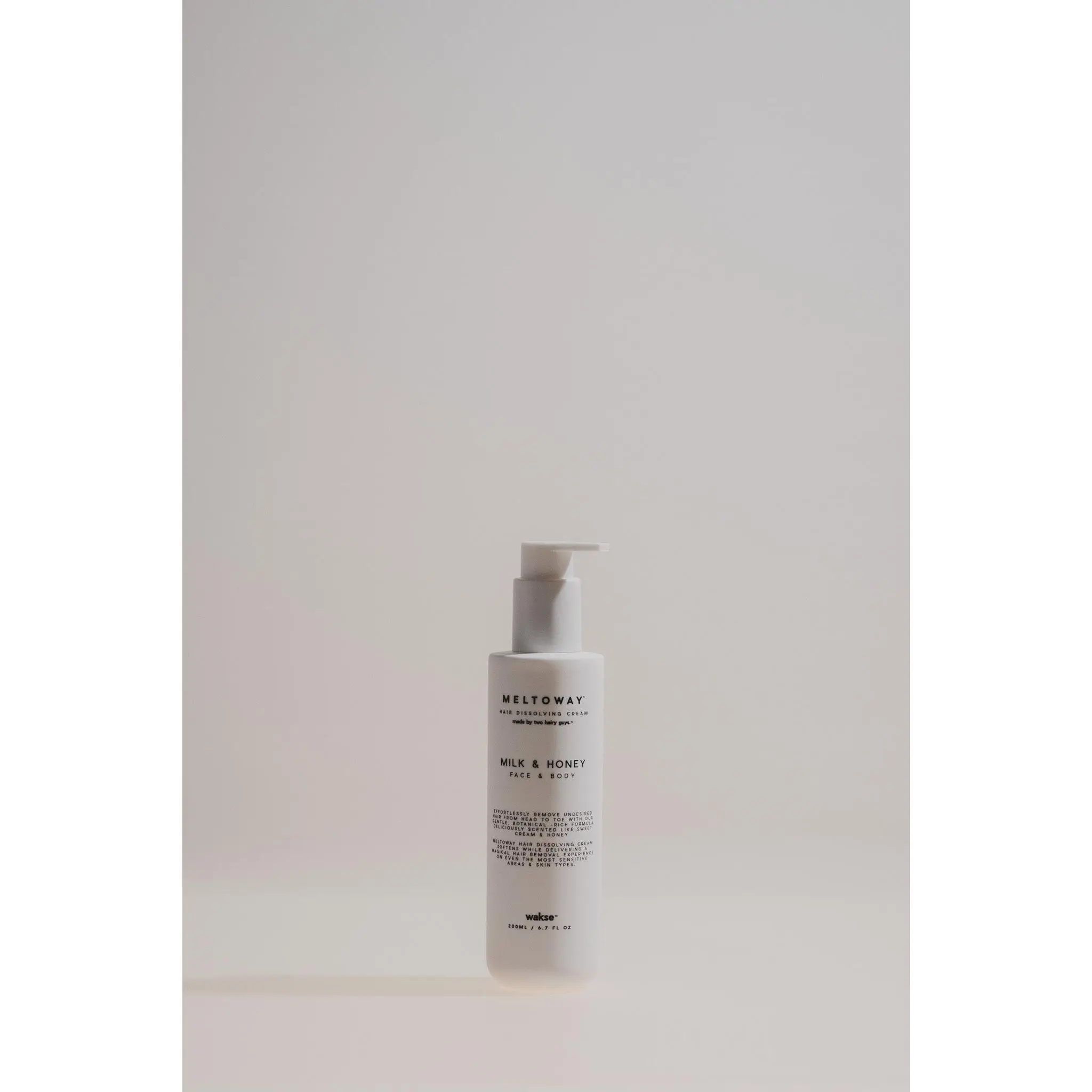 Meltoway Hair Dissolving Cream - Milk & Honey