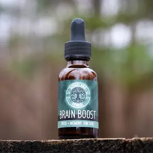 Brain Boost Tincture - Potent Extract for Focus, Memory, Mental Clarity