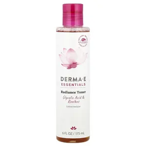 DERMA E Essentials, Radiance Toner, Glycolic Acid & Rooibos , 6 fl oz (175 ml)