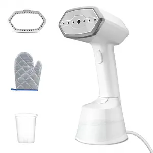 ELORTI Garment Steamer for Clothes,Hanrdheld Steamer & lron 2 In 1,Portable Travel Clothing Steamer lron,15s Fast HeatUp,Upgrade Large water tank,Gentle Steam Wig Treatment