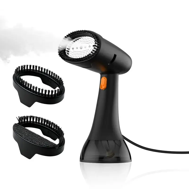 1100W Handheld Garment Steamer - Fast-Heating Portable Clothes Steamer with 300ml Large Water Tank, Foldable Mini Steam Iron for Home & Travel