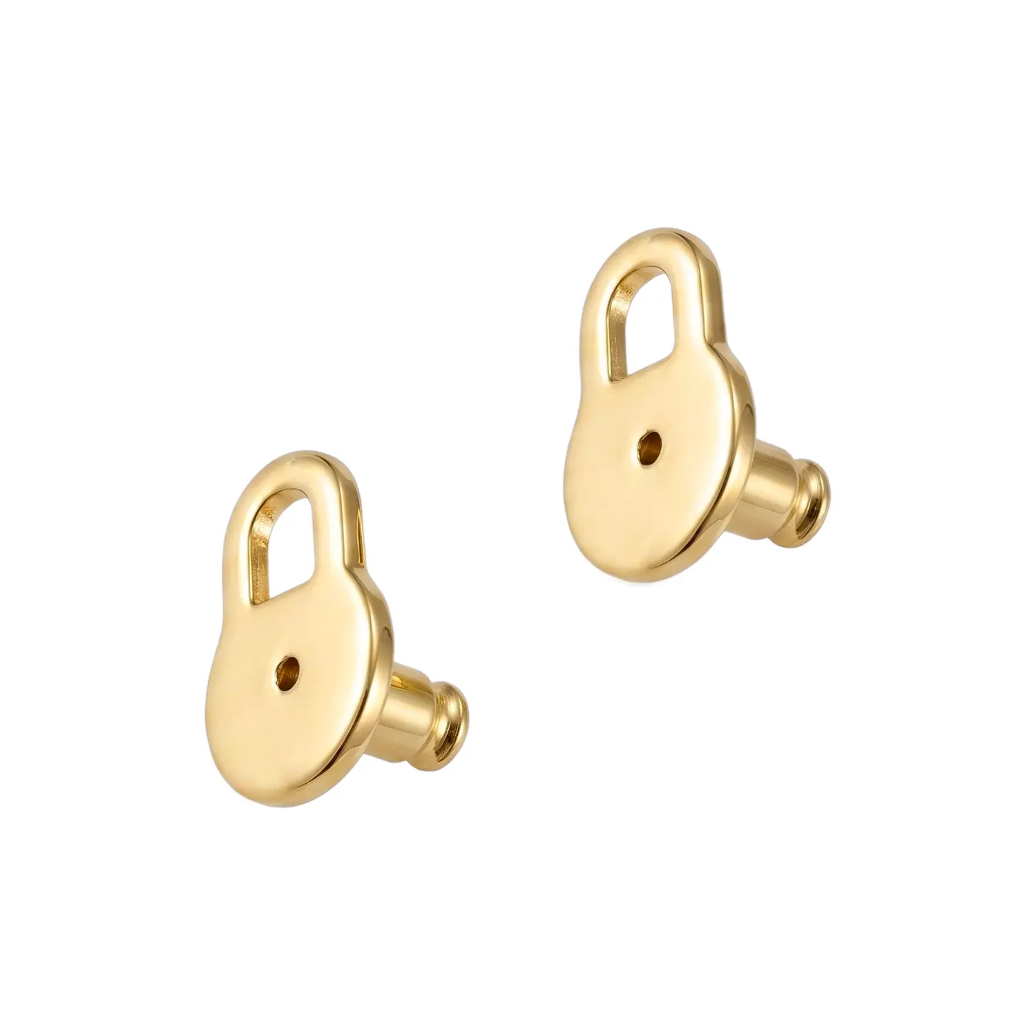 EMPTAN 14K Gold Plated Lobe Lifters for Heavy Earrings for Women - Earring Backs for Droopy Ears - Comfortable Earring Backings for Studs - Trendy Fashion Jewelry Accessories