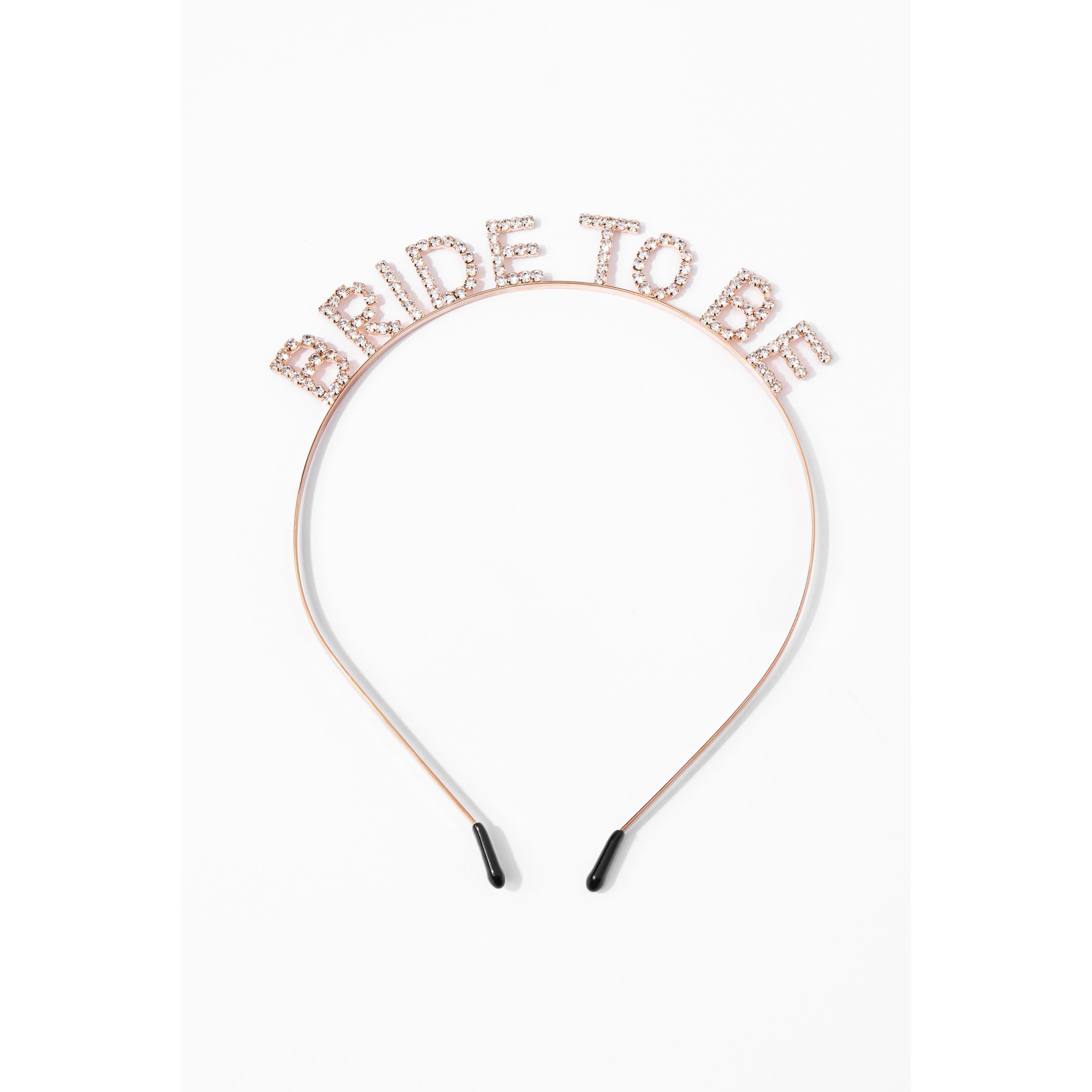 Small BRIDE TO BE Rhinestone Headband