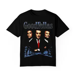 Goodfellas Vintage Graphic Tee, Retro Mafia Movie T-Shirt, Y2K Streetwear Outfits Men, 90s Gangster Fashion Outfit Men, Unisex Movie Trendy T-Shirts, Vintage Summer Clothes