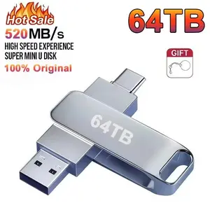NEW 16TB USB 3.2 Flash Drives High Speed Transfer Metal Pendrive Memory Card Pendrive Flash Disk Memoria Waterproof Stick 2026