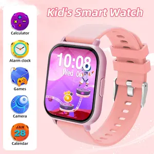 Smartwatch for Kids, Sports Tracking Smartwatch, Low Power Sports Call Bracelet, Voice Assistant, Wireless Calling, Pedometer, Water Drink Reminder, Music Playback, large capacity battery, Birthday Gift for children