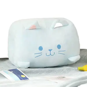 Winter hand warmer pillow, hand insert plush toy, cute cartoon girl doll