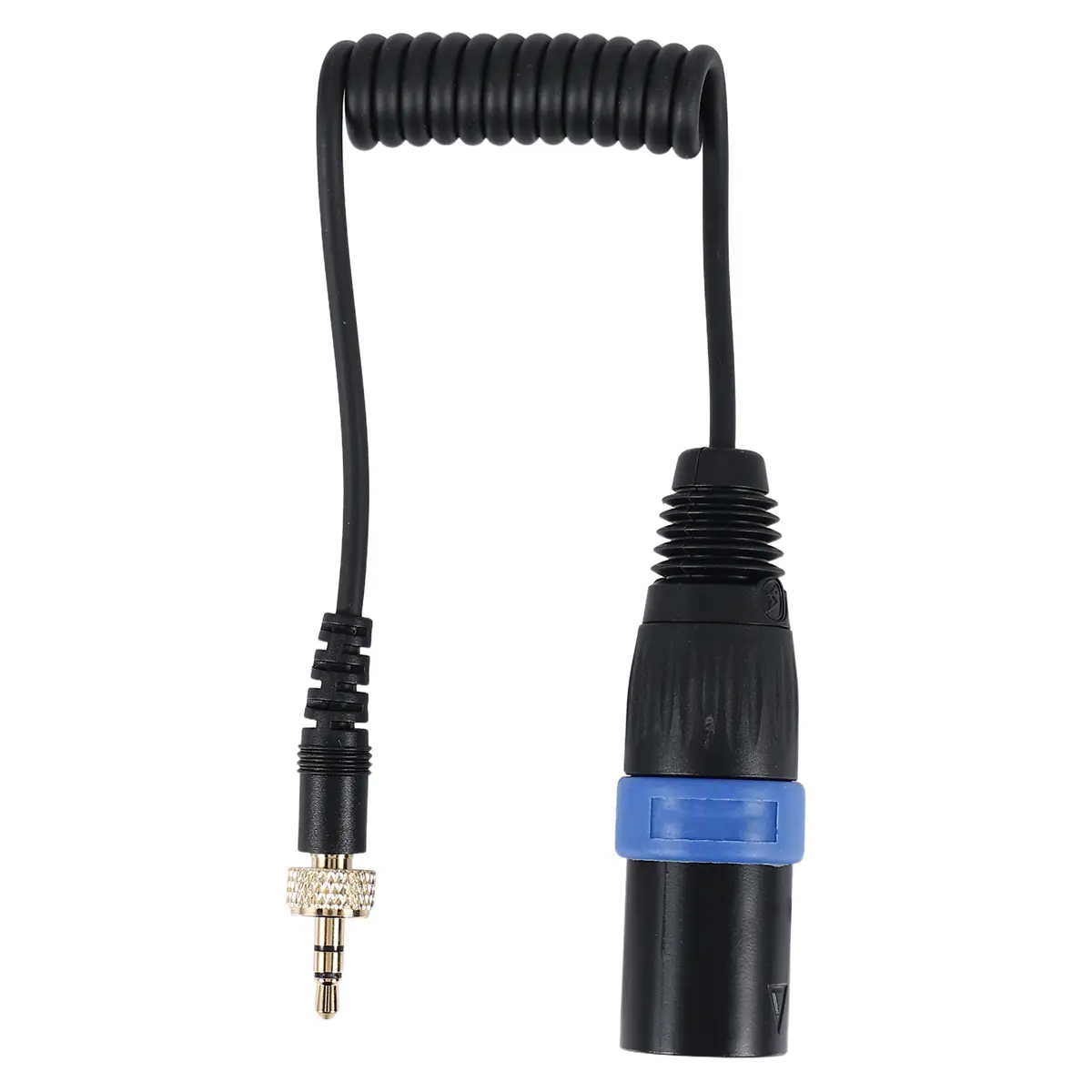 Saramonic Locking 3.5mm TRS to XLR Male Microphone Cable with Plug, Compact Accessories for Wireless Receivers, Sports & Outdoor Diving Use
