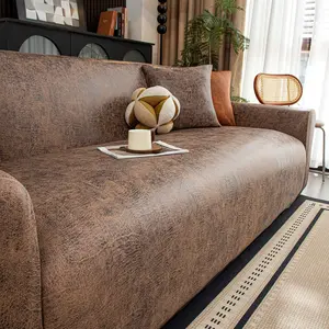 Soft Skin-Friendly Waterproof Sofa Cover, High Elasticity Furniture Protector, Baby Pet Friendly, Multi-Color Options, Living Room Use, Elastic Sofa Slipcover