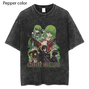 Vintage Code Geass Anime Shirt, Lelouch Britannia Graphic Tee, Japanese Mecha Anime T-Shirt, Retro 90s Anime Streetwear Shirt