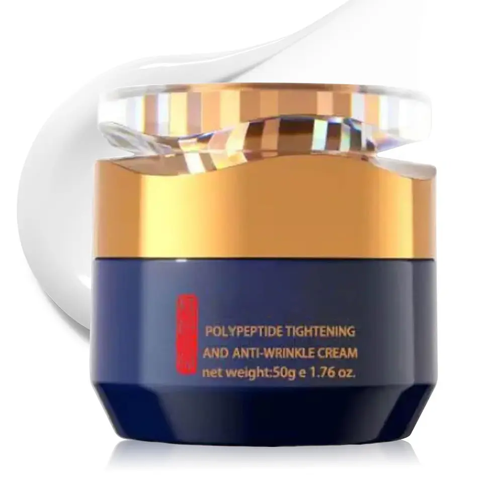 Face Cream, Crema Para Arrugas, Wrinkle Removal Cream, Polypeptide Firming Full Face Cream, Polypeptide Tightening and Anti-Wrinkle Cream, Firming Anti-aging Eye Cream for Women Men 1.76 fl.oz.