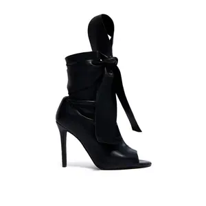 KLARICE-BLACK STILETTO BOOTIE