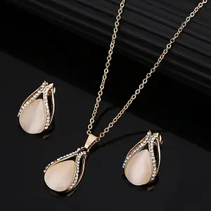 Fashion Korean Geometric Sliver Color Women Jewelry Wedding Party Birthday Gift Custom Jewelry