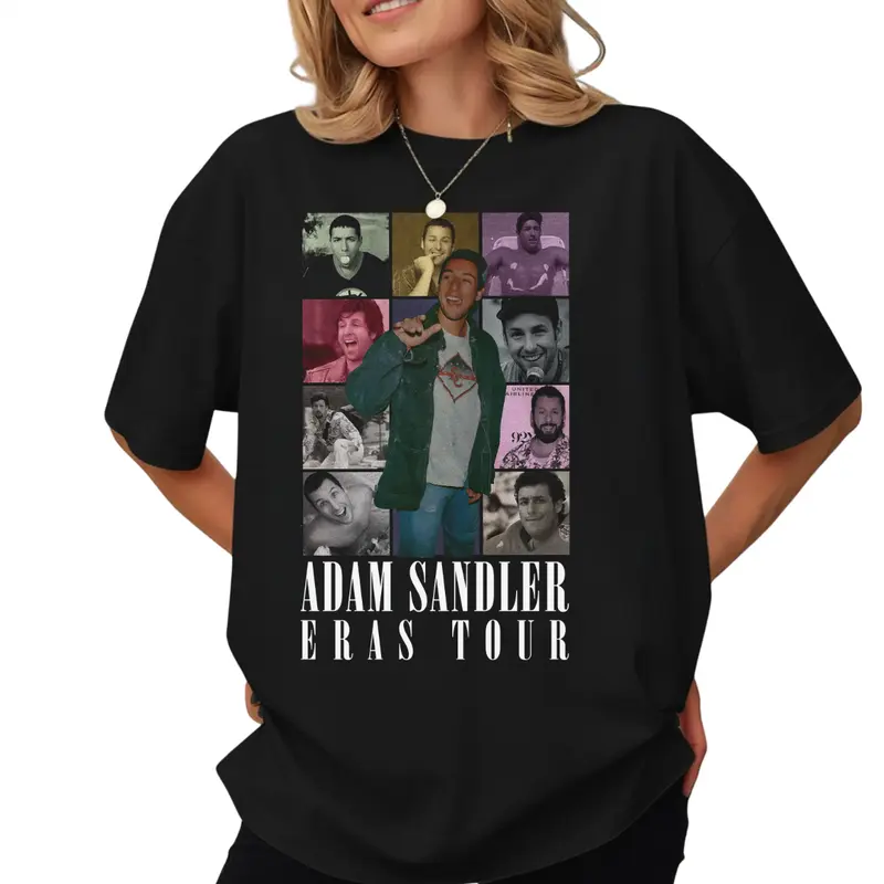 Vintage Adam Sandler  T-Shirt Top Womenswear Crewneck Tshirt Streetwear