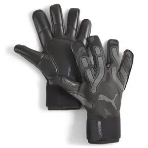 PUMA Mens Ultra Ultimate Hybrid Goalkeeper Gloves - Black PUMA Mens Ultra Ultimate Hybrid Goalkeeper Gloves - Black