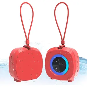 Bluetooth Speaker Portable Media Players Clear Loud Stereo Sound Deep Bass Wireless Speaker With Lights TWS IPX5 Waterproof Small Speakers Long Playtime for Home/Party/Outdoor/Beach Electronic Gadgets