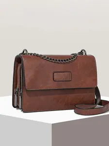 Fashionable women's solid color bags, elegant women's bags with chain design, lightweight and casual women's crossbody bags, Fashionable shoulder bag, suitable for commuting, shopping, dating and other occasions