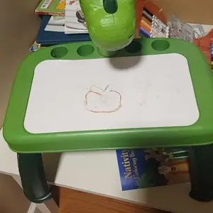 Product Review of Drawing Projector for Kids, Art and Crafts, Drawing Board with Music, Color Pens, Pencils, Crayons, Scrapbook, Unicorn Sticker Book, Ideal Toy for 3+ Year Old Girls & Boys (Unicorn Kit) from e**4