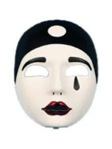 Adult Pierrot Mask
