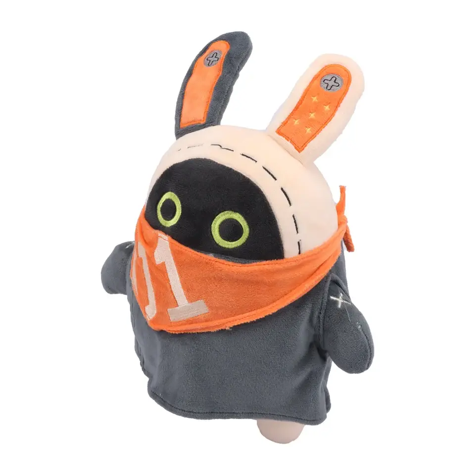 New Zenless Zone Zero Bangboo Plush Dolls Toy Game characters Gold Bangboo Rabbit Stuffed Plush for Kids' Birthday Gift