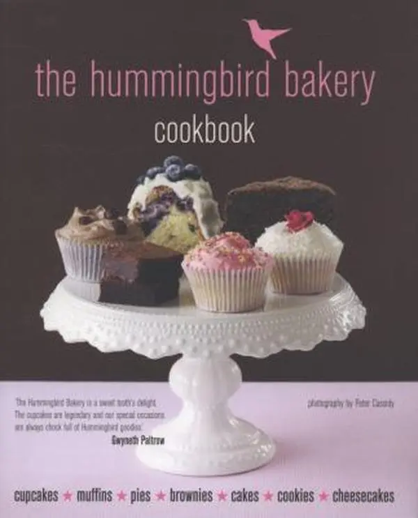 USED Baking Cookbook - Hummingbird Bakery Hardcover Book by Tarek Malouf - English, Includes Cookie Recipes, Cookies