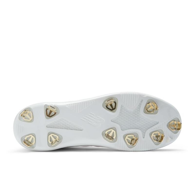 New Balance Ohtani 1 Cleats 'White Metallic Gold' MSHOWT1