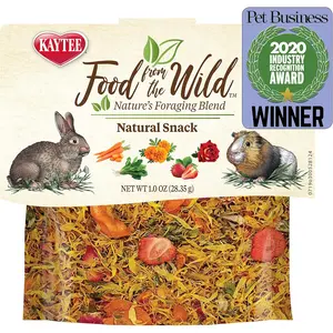 Kaytee Food from The Wild Natural Snack for Pet Rabbits, Guinea Pigs And Other Small Animals, 1 Ounce