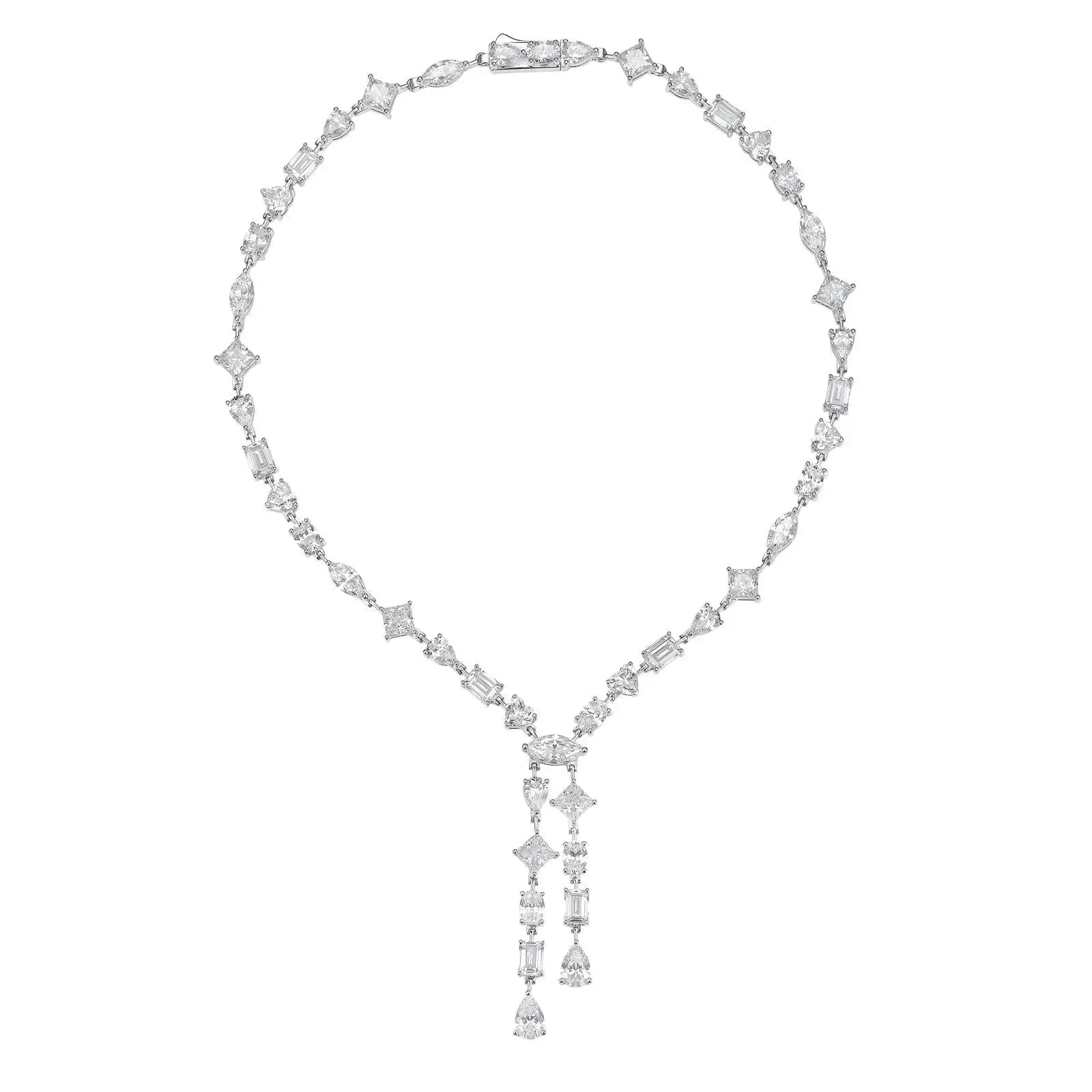 Aria 45 Carat Lariat - Garden Party Collection