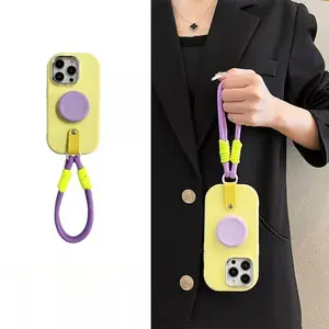 Phone Lanyard Holder, Cute Phone Strap, Phone Case with Lanyard, Phone Accessories Compatible with iPhone 11 12 13 14 15 Pro Max