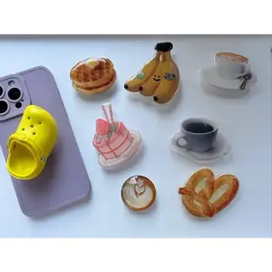 Fruit Phone Grip | Cute Assorted Fruit Phone Holder Stand | Kawaii Food Phone Grip, Universal Phone Accessory Gift