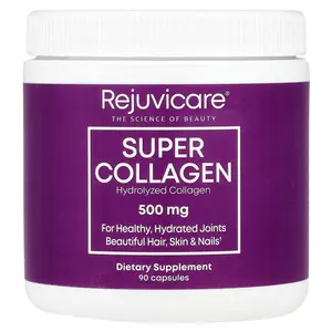 Rejuvicare Super Collagen, 500 mg, 90 Capsules