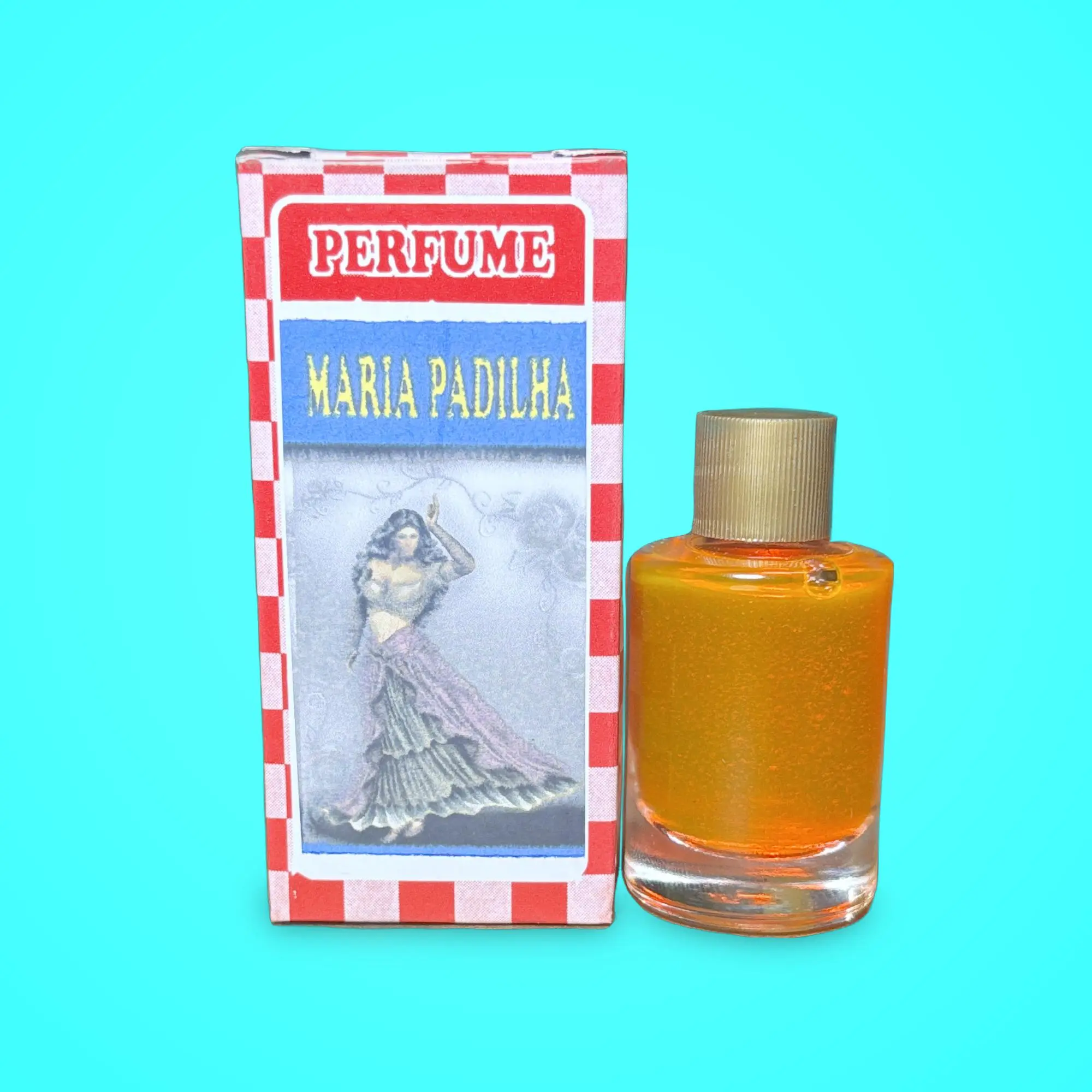 Maria Padhilla Scented Liquid Oil - 1oz Unisex High Potency Perfume for Transformation & Liberation, Imported from Brazil, Very Potent Aroma, Transformation Aid, No Redundant Features