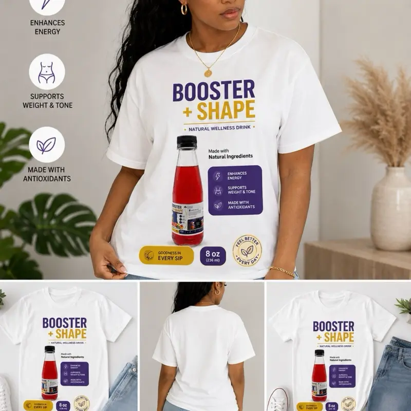 BOOSTER BBL+SHAPE This will help you gain weight and grow your butt