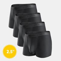 Black - 2.5" in 4 Pack