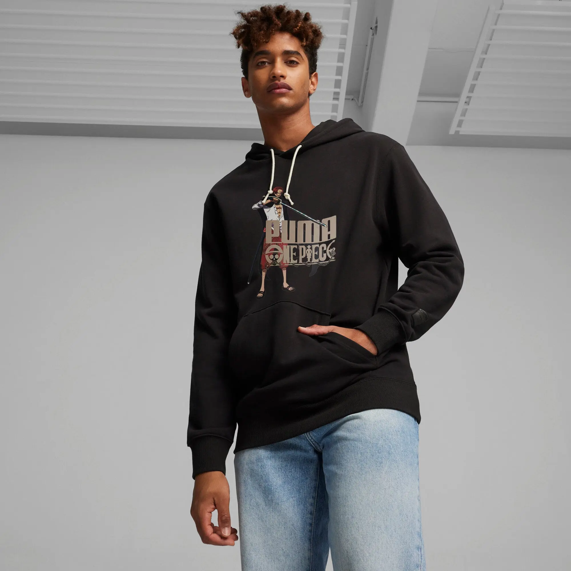 624666-01] Mens Puma X ONE PIECE HOODIE TR - TikTok Shop