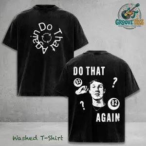 Malcolm Todd Do That Again Vintage Acid Washed T-Shirt, Oversized Premium Cotton Tee, Indie Pop Concert Shirt, Music Fan Gift