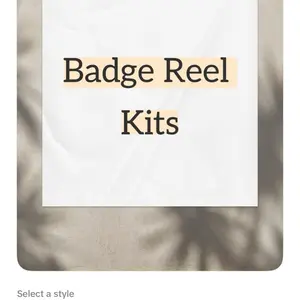 Badge Reel Kits - Select a Style for Your Professional Needs